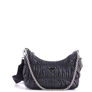Prada Small Re-Edition 2005 Shoulder Bag Nappa Gaufre